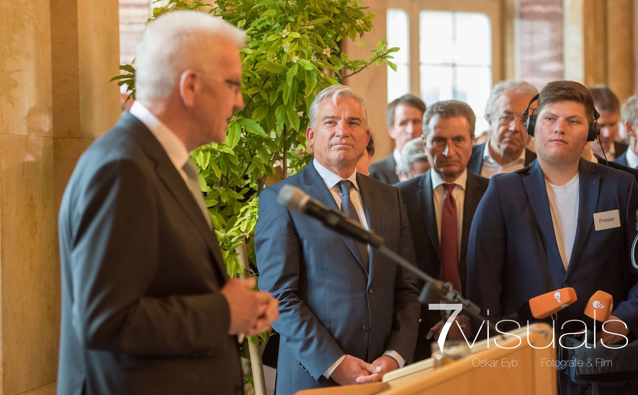 Empfang zum 70. Geburtstag von Ministerpräsident Winfried Kretschmann