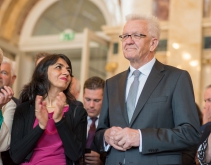 Empfang zum 70. Geburtstag von Ministerpräsident Winfried Kretschmann